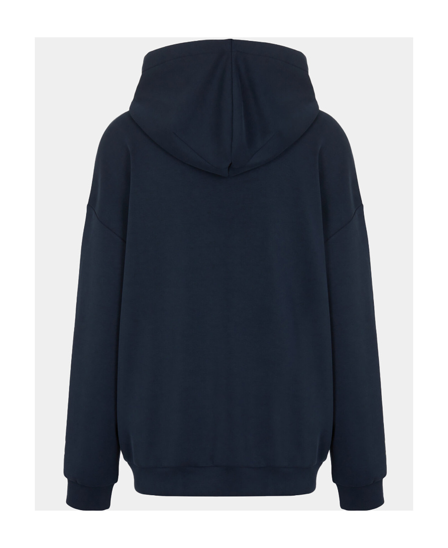 Ea7 Long-sleeved Sweater In Black