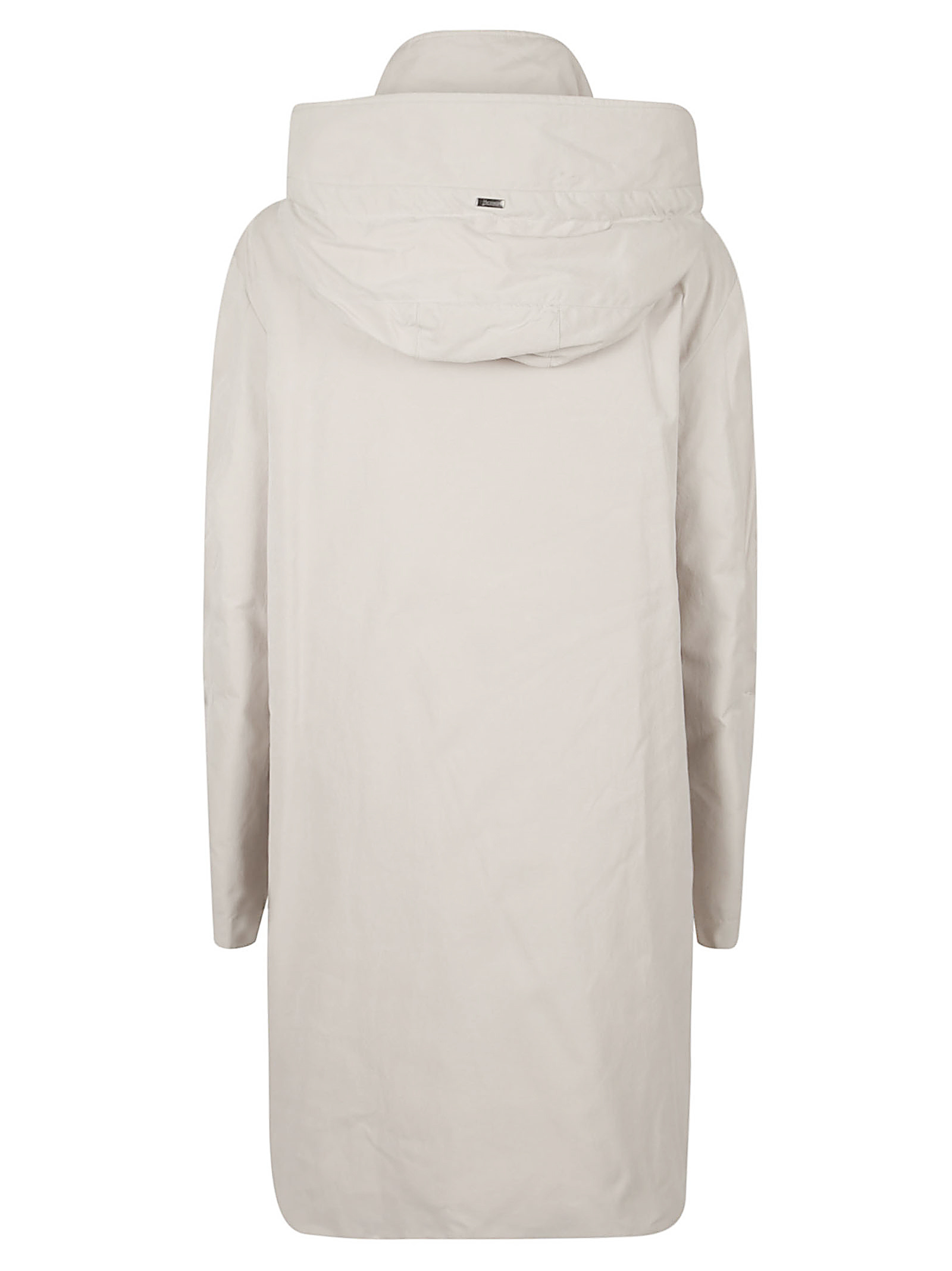 Herno Hooded Down Jacket In White