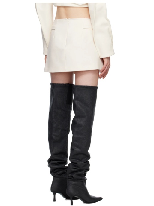 DION LEE INTERLOOP MINI SKIRT