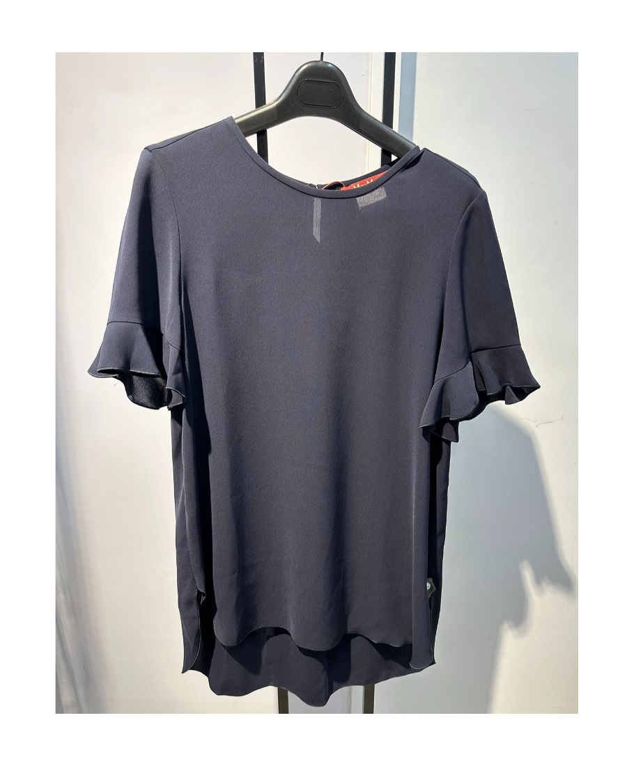 Max Mara Short-sleeved T-shirt In Black
