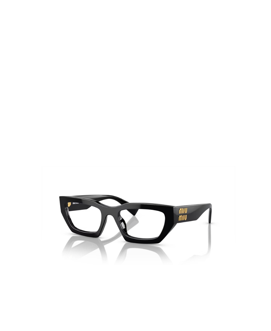 Miu Miu Mu 03xv Black Glasses In Black
