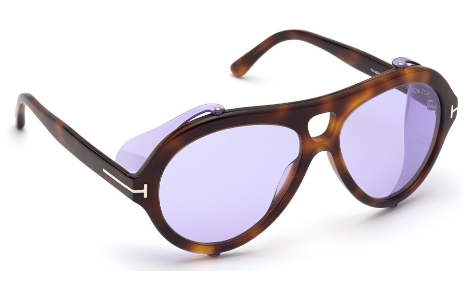 Tom Ford Ft0882 Neughman Aviator-frame Sunglasses In Blue