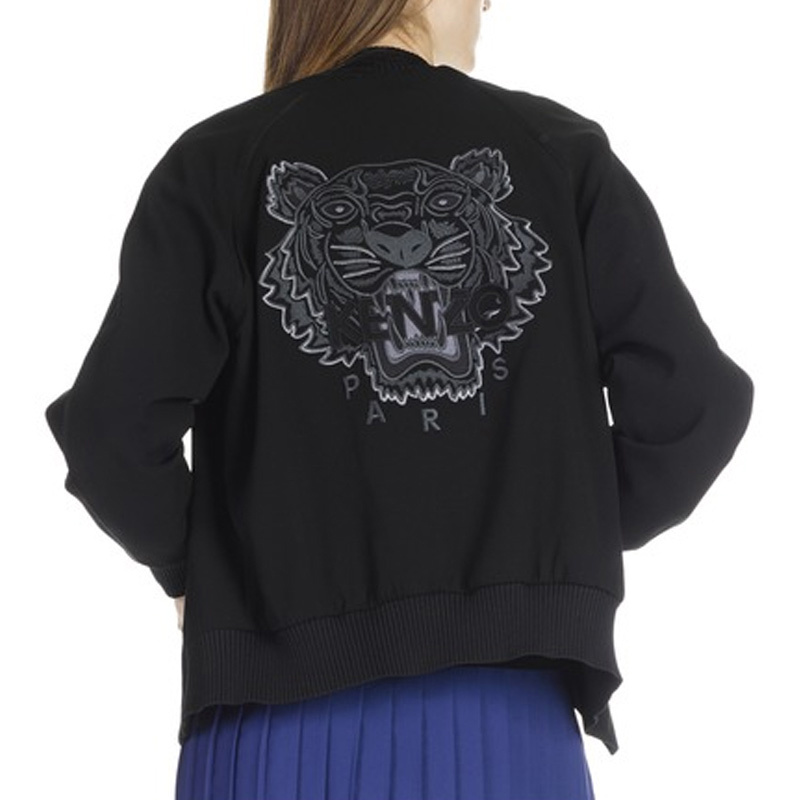 Kenzo Button Casual Jacket In Black