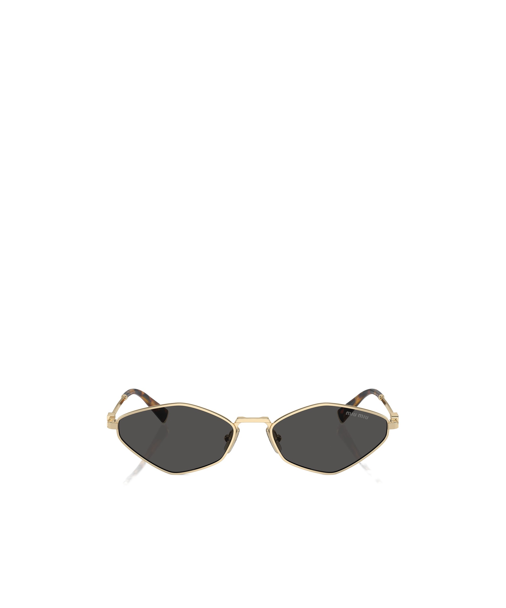 Shop Miu Miu Eyewear Cat-eye Sunglasses In Black