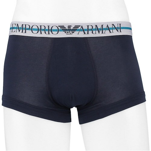 Emporio Armani Three-piece Suit Of Logo Underwear In Black