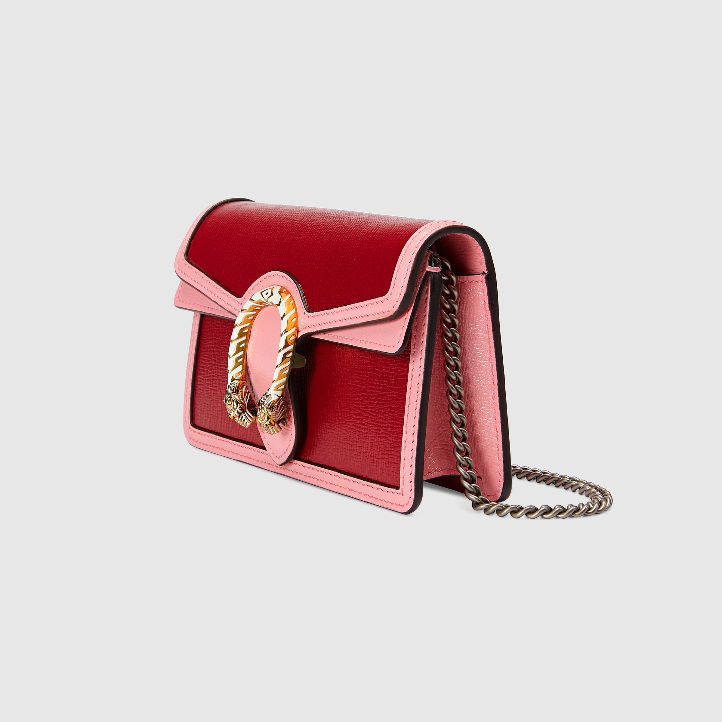Gucci Super Mini Dionysus Crossbody Bag In Multicolor