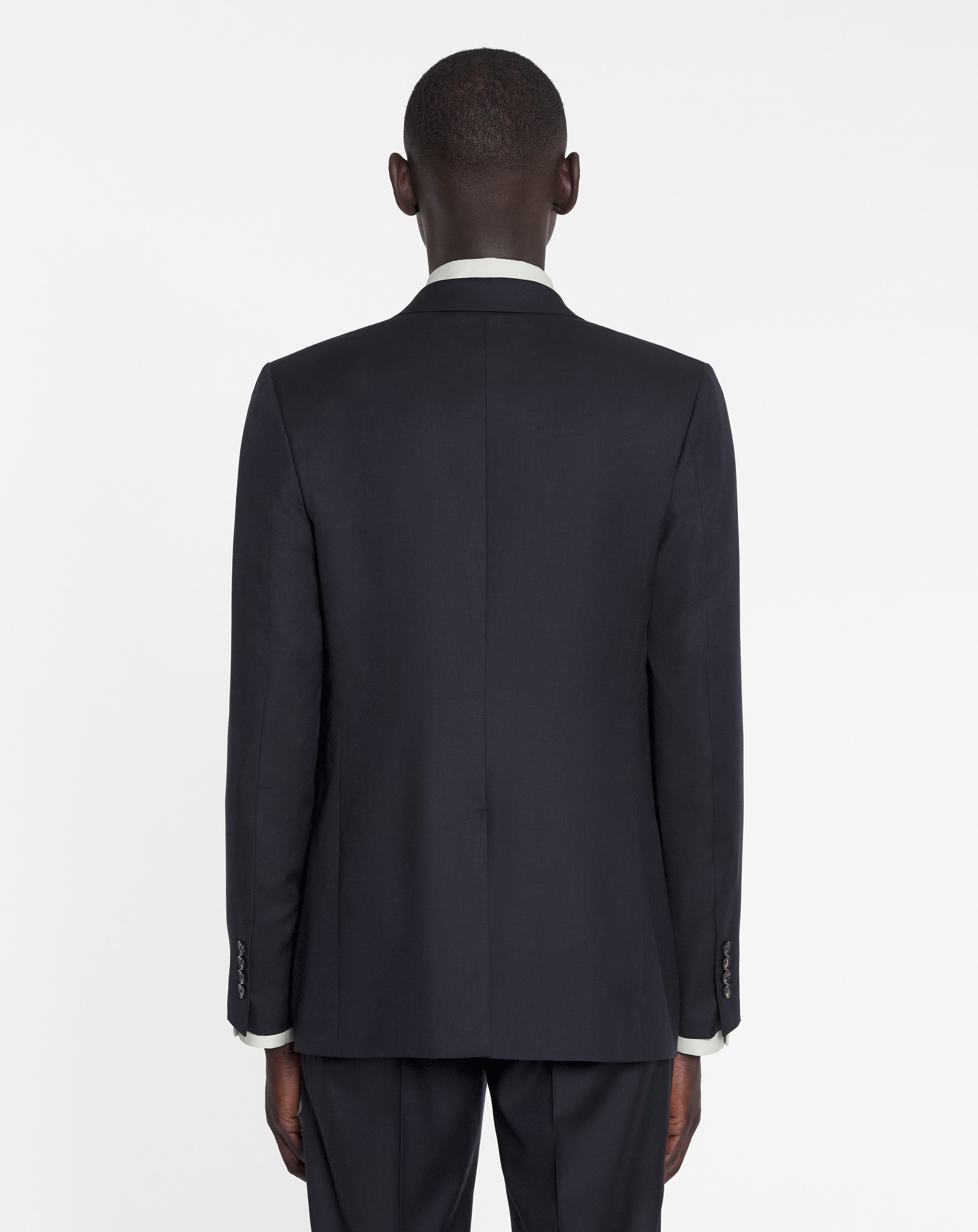 Lanvin Single-breasted Button-fastening Blazer In Black