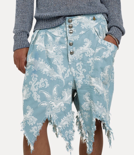 Vivienne Westwood Vintage Romario Shorts In Blue