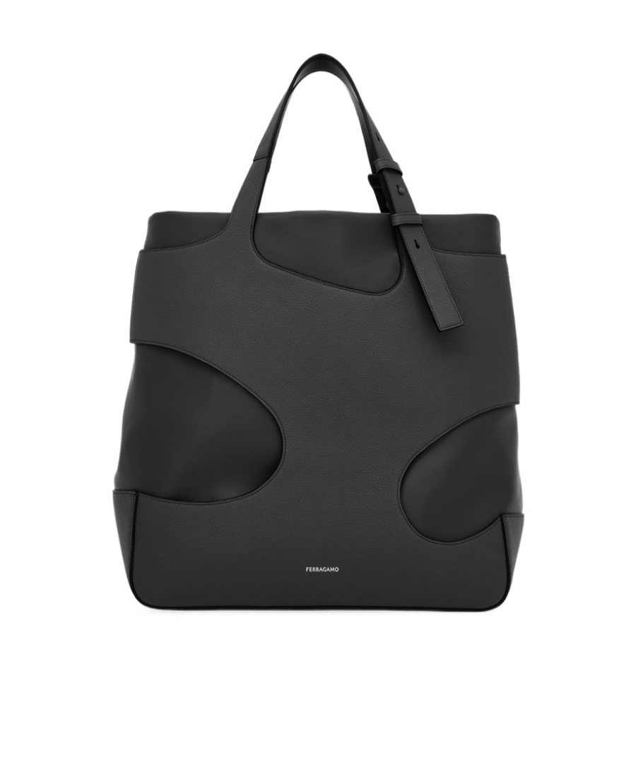 FERRAGAMO HOLLOWED-OUT DETAIL HANDBAG