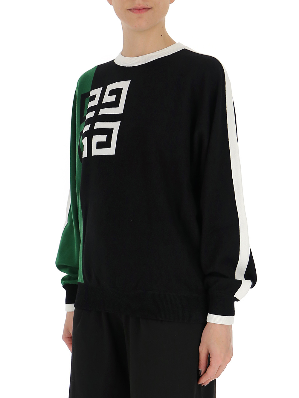 Givenchy Coloured Wool Sweater In White