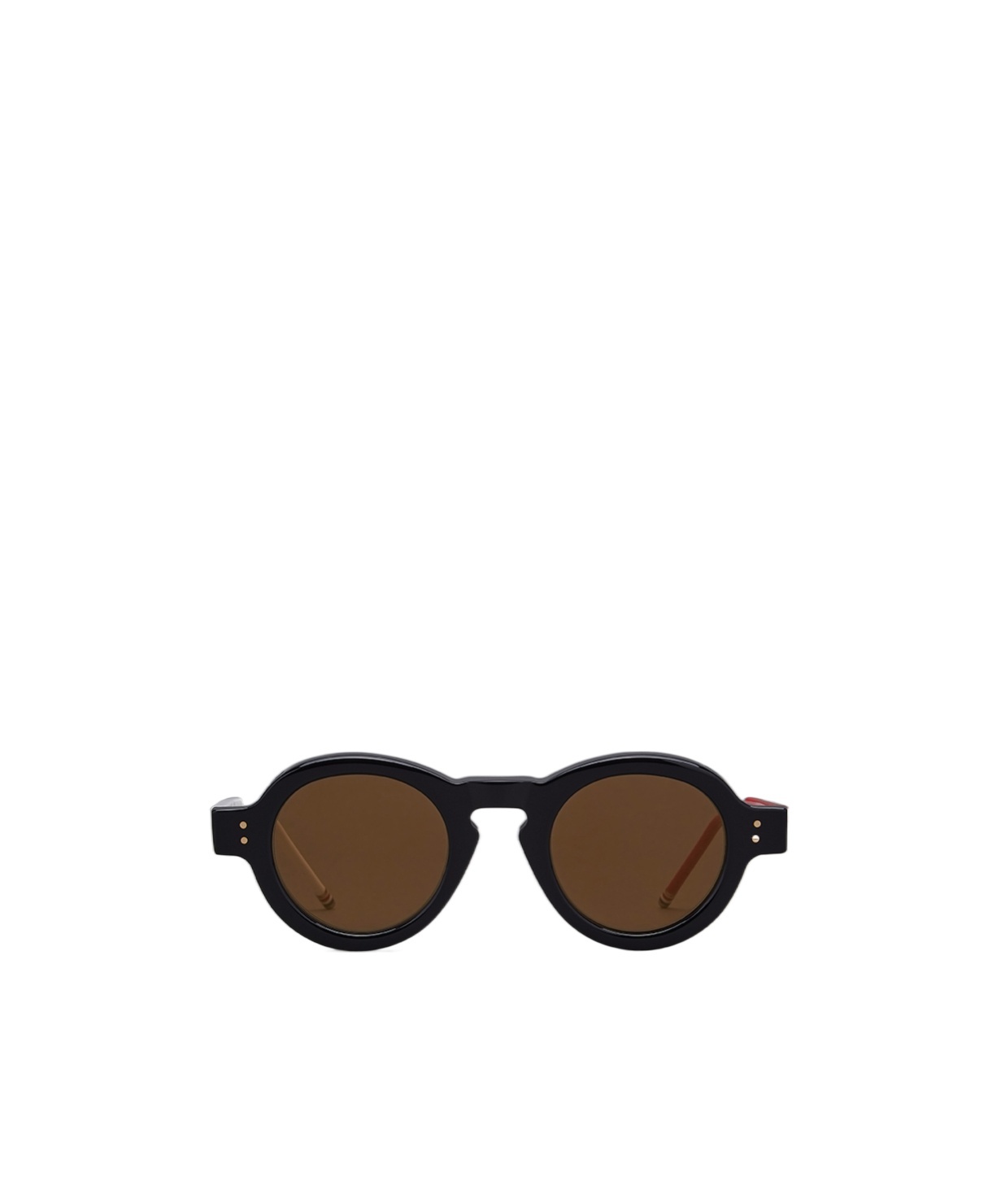 Thom Browne Tokyo Tortoise Rectangular Sunglasses In Brown