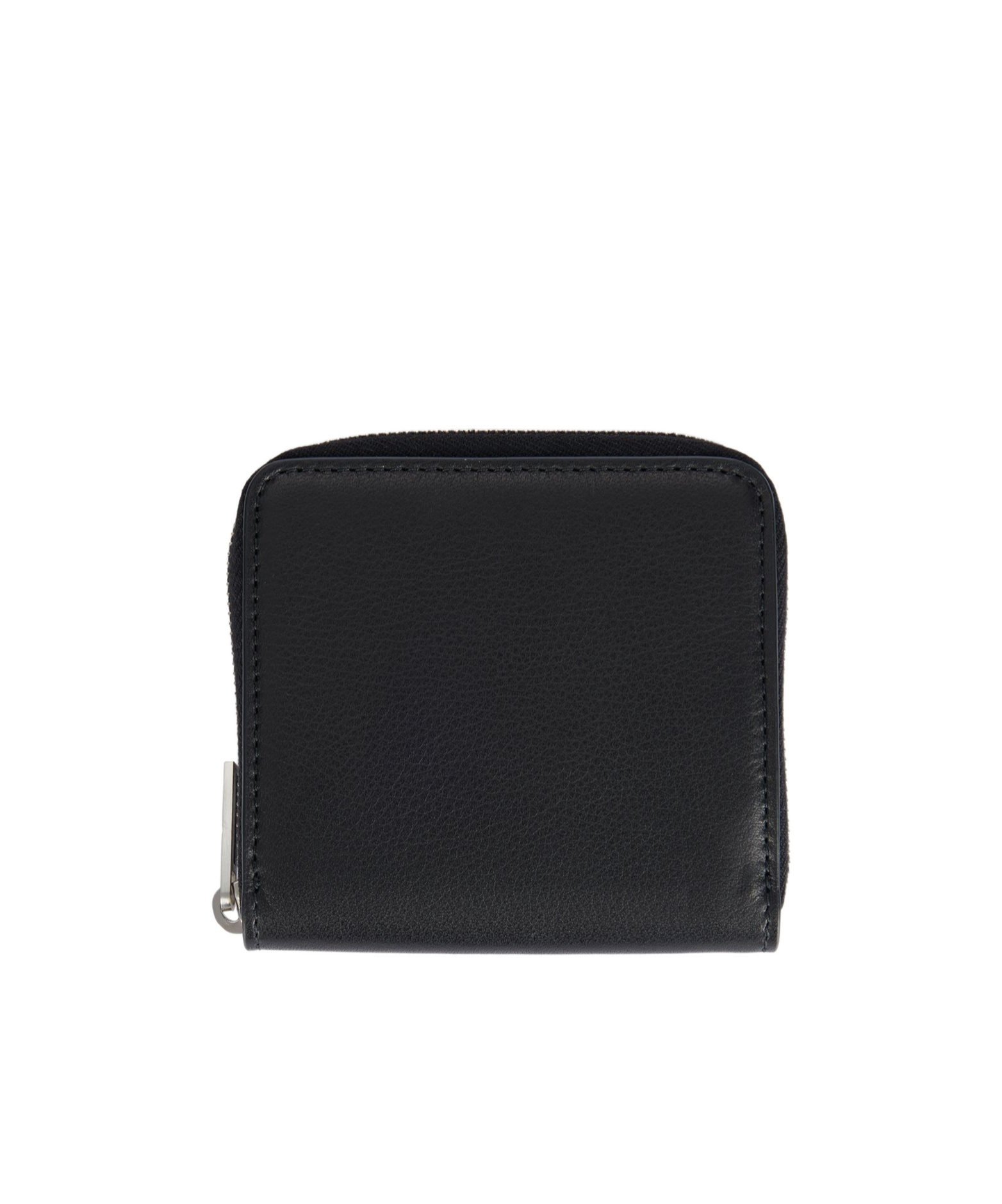 Rick Owens Zipper Wallet In Black