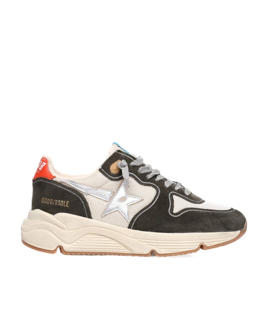 Golden Goose Running Sole Low-top Sneakers In White