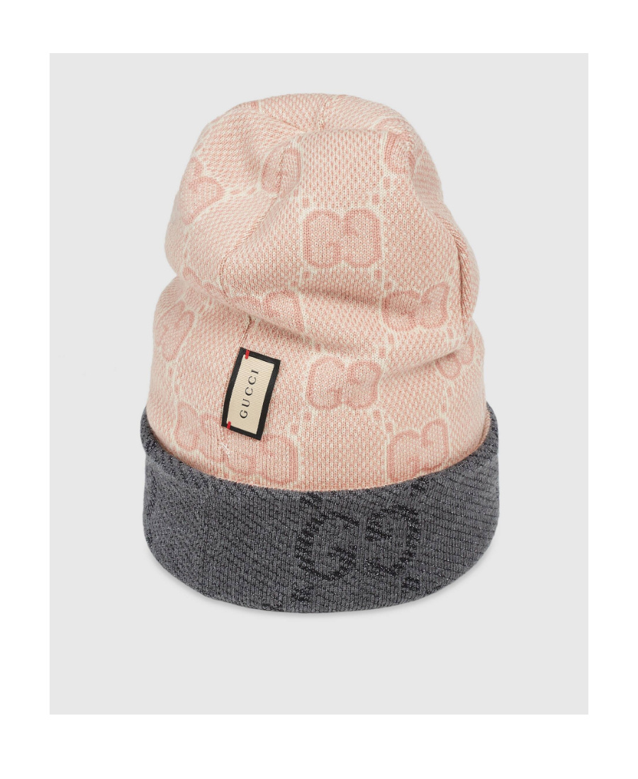 Gucci Gg Wool Beanie In Black