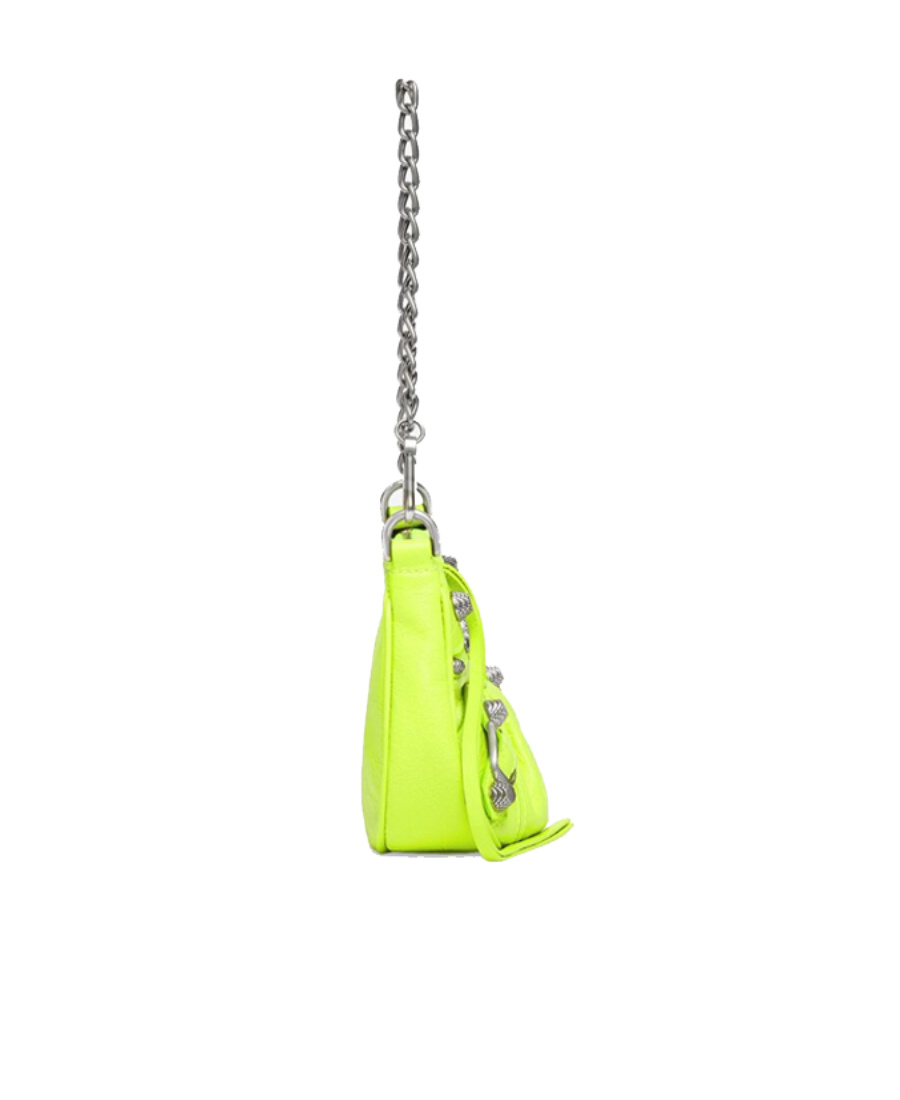 Balenciaga Le Cagole Mini Purse Bag In Yellow