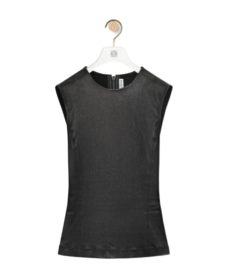 LOEWE STRETCH TANK TOP IN NAPPA