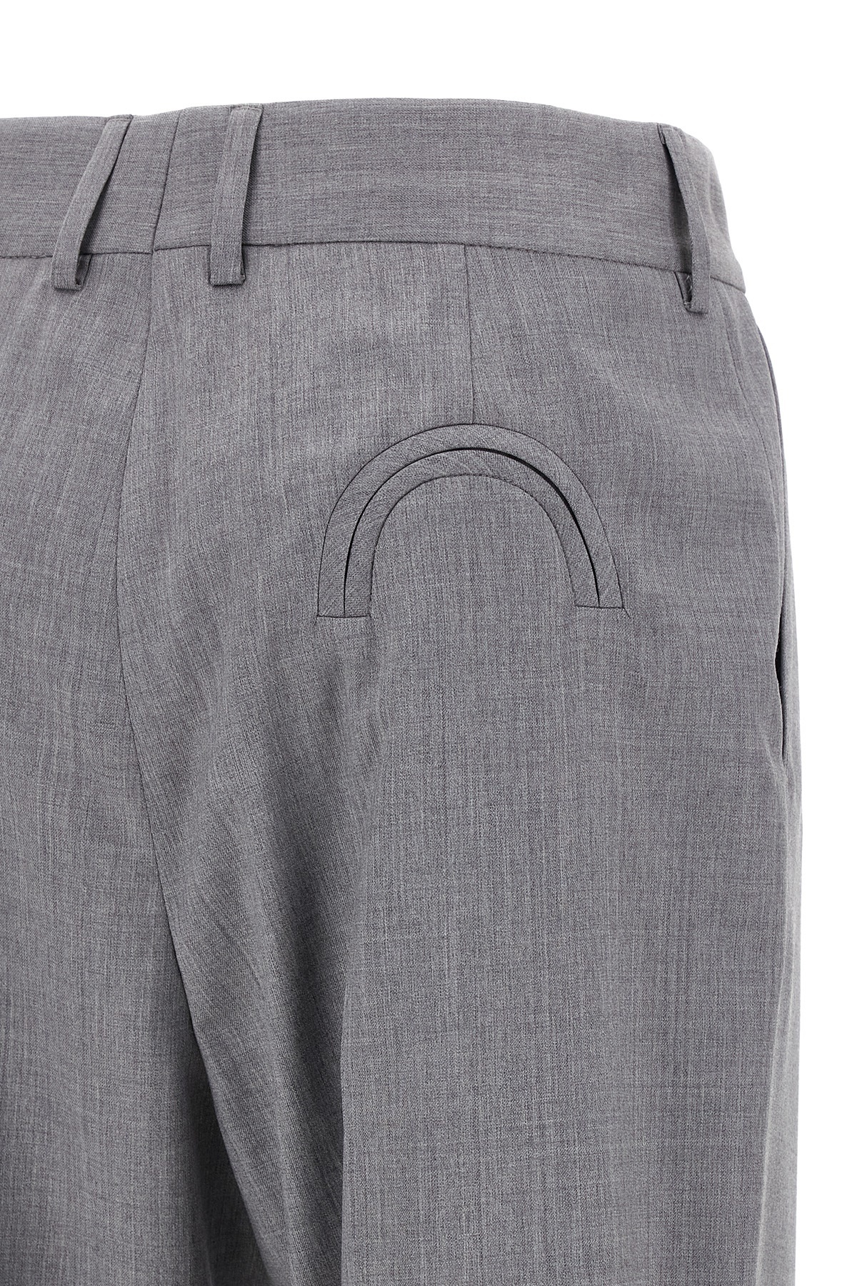 Blazé Milano Pleat-detail Trousers In Gray