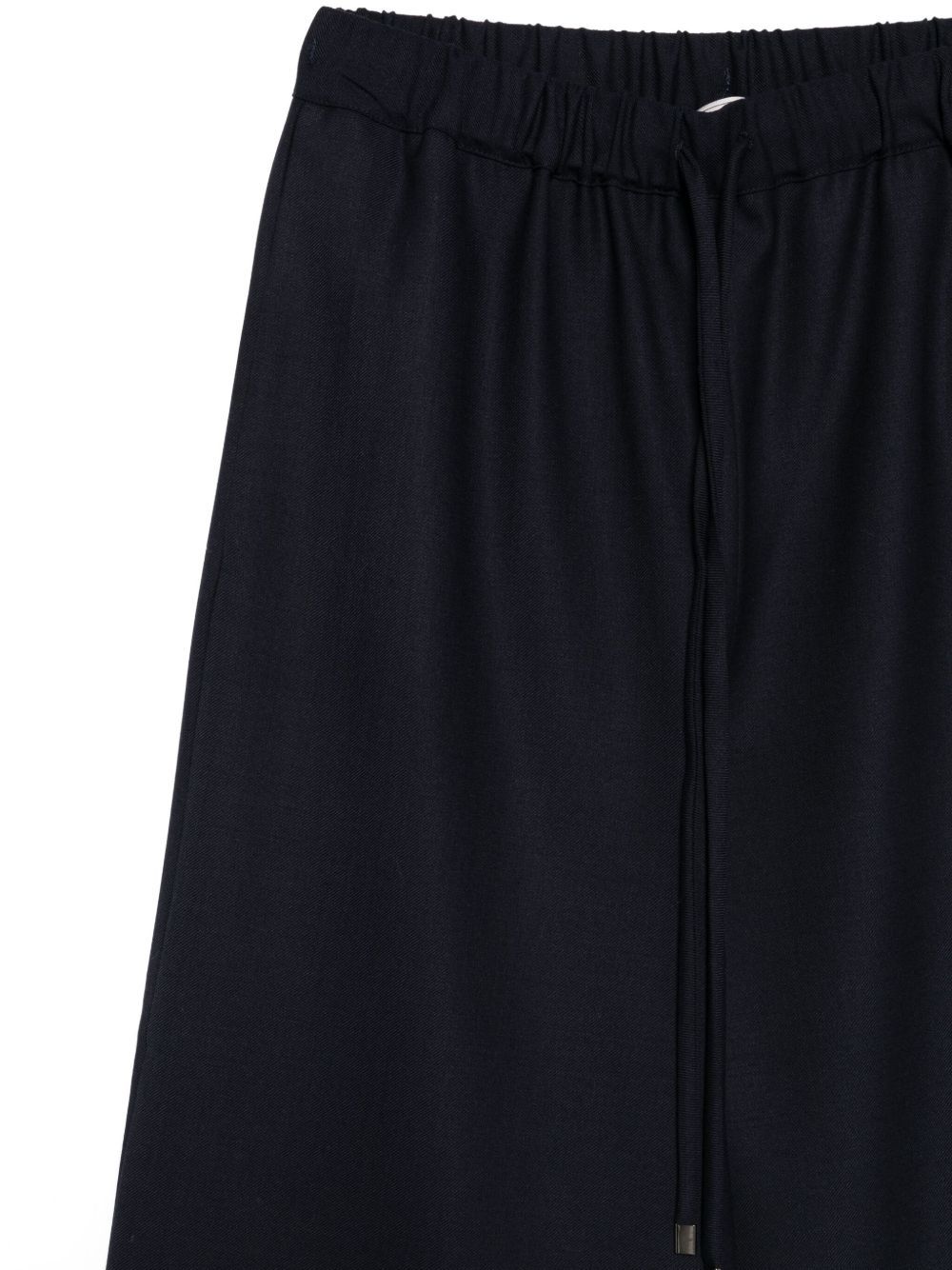 Antonelli Pleated Detail Track Pants In Black