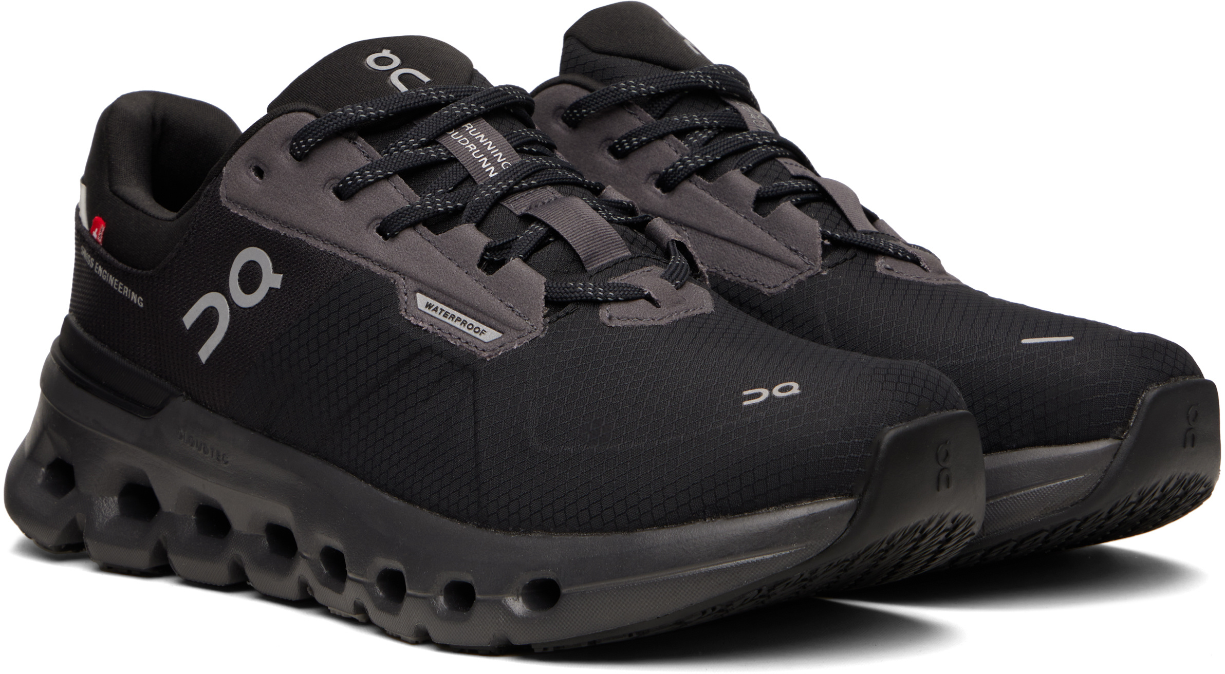 On Running Cloudrunner 2 Waterproof Sneakers In Black
