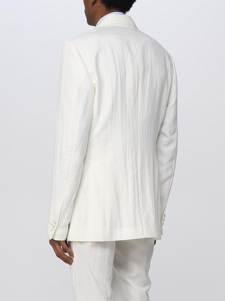 Etro Single-breasted Tailored Blazer In White
