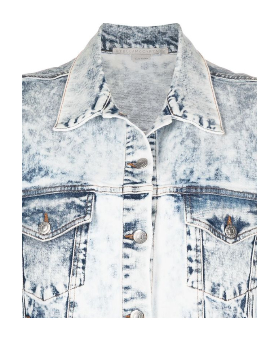 STELLA MCCARTNEY ACID-WASH DENIM JACKET