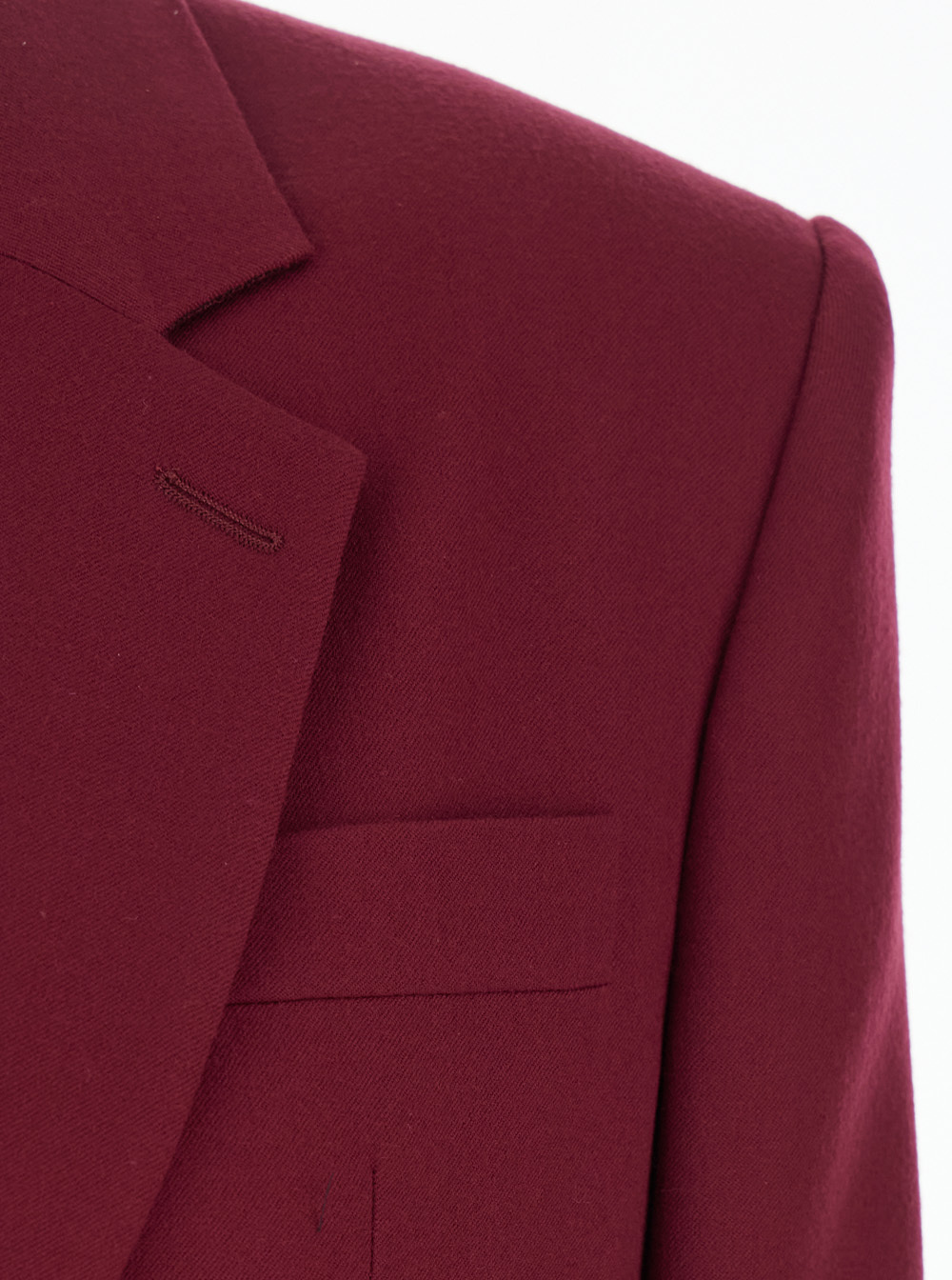 Stella Mccartney Single-breasted Blazer In Burgundy