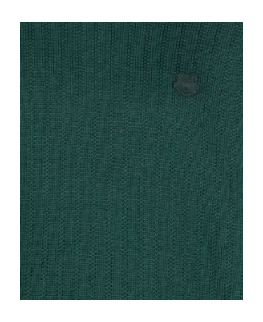 Kenzo Wool-knit Jumper In Green