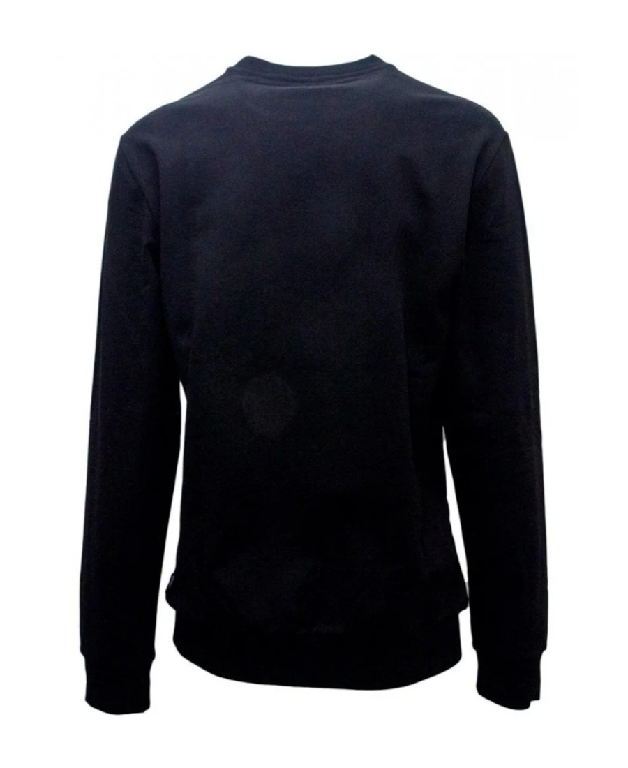 Moschino Teddy Bear Cotton Sweatshirt In Black