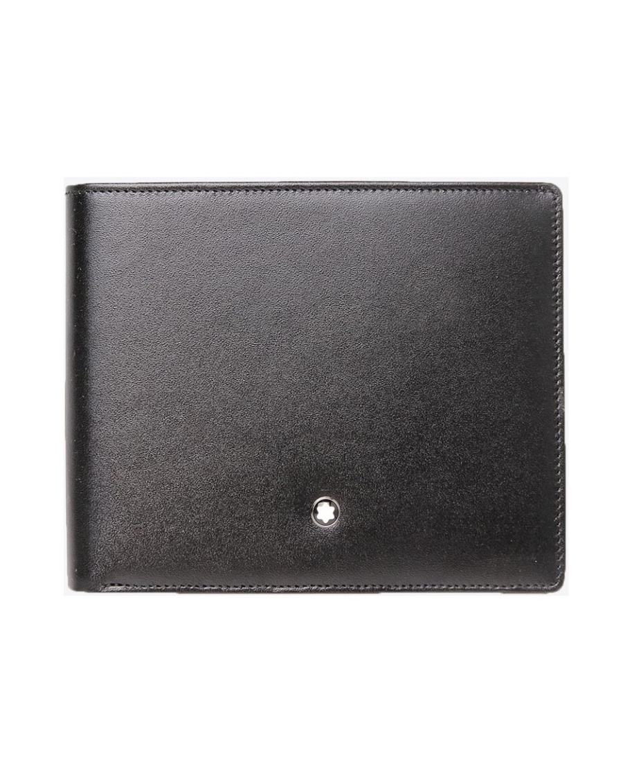 Montblanc Black Taipan Series Wallet In Gray