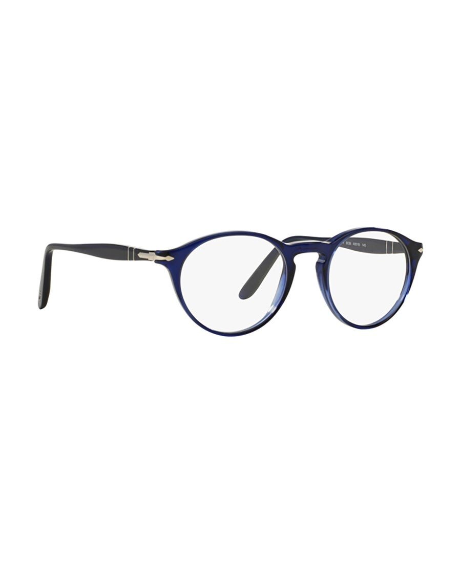 Persol Round Frame Glasses In White