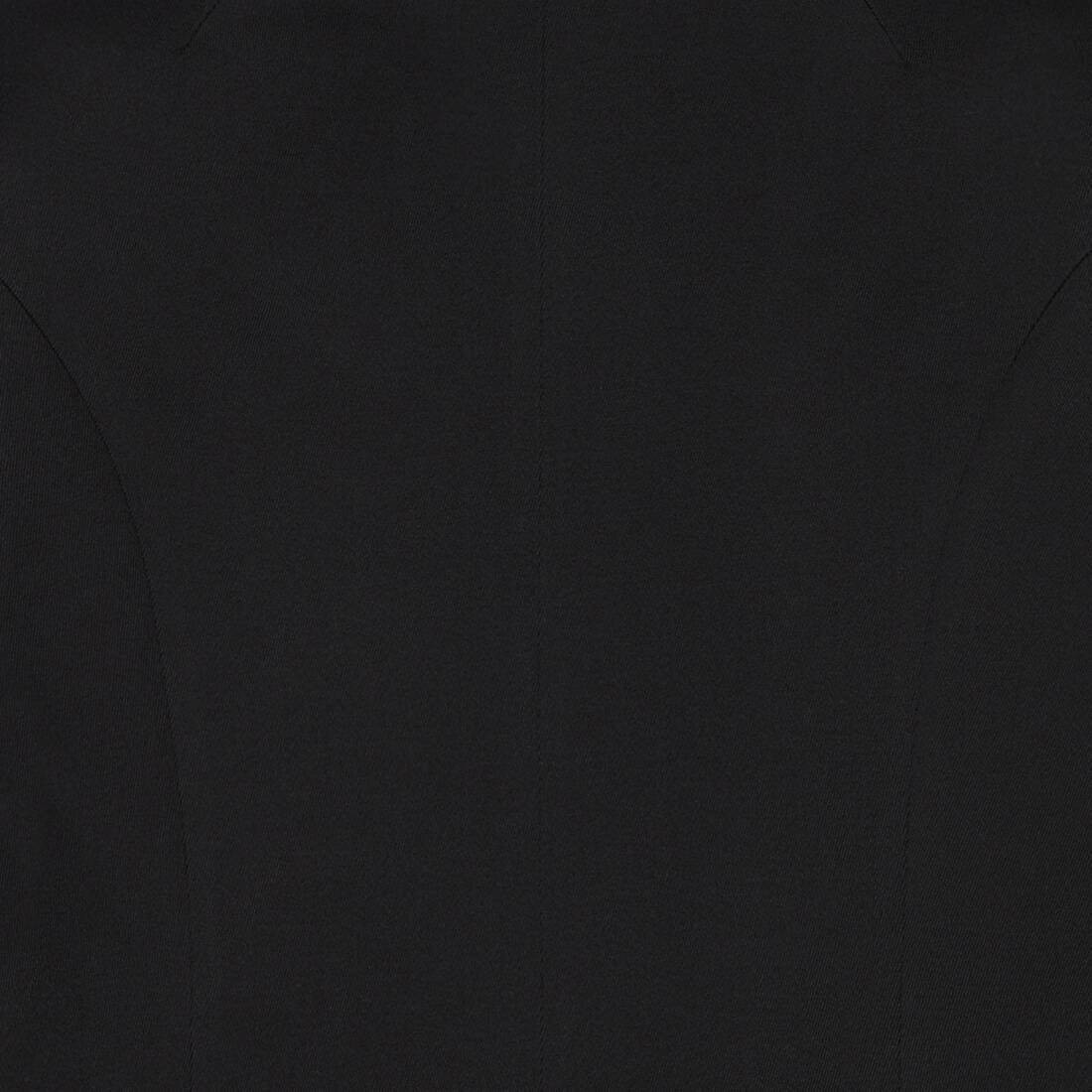 Balenciaga Peak-lapels Double-breasted Blazer In Black