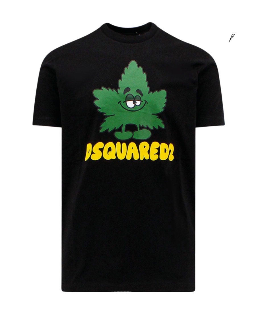 Dsquared2 Logo-print T-shirt In Black
