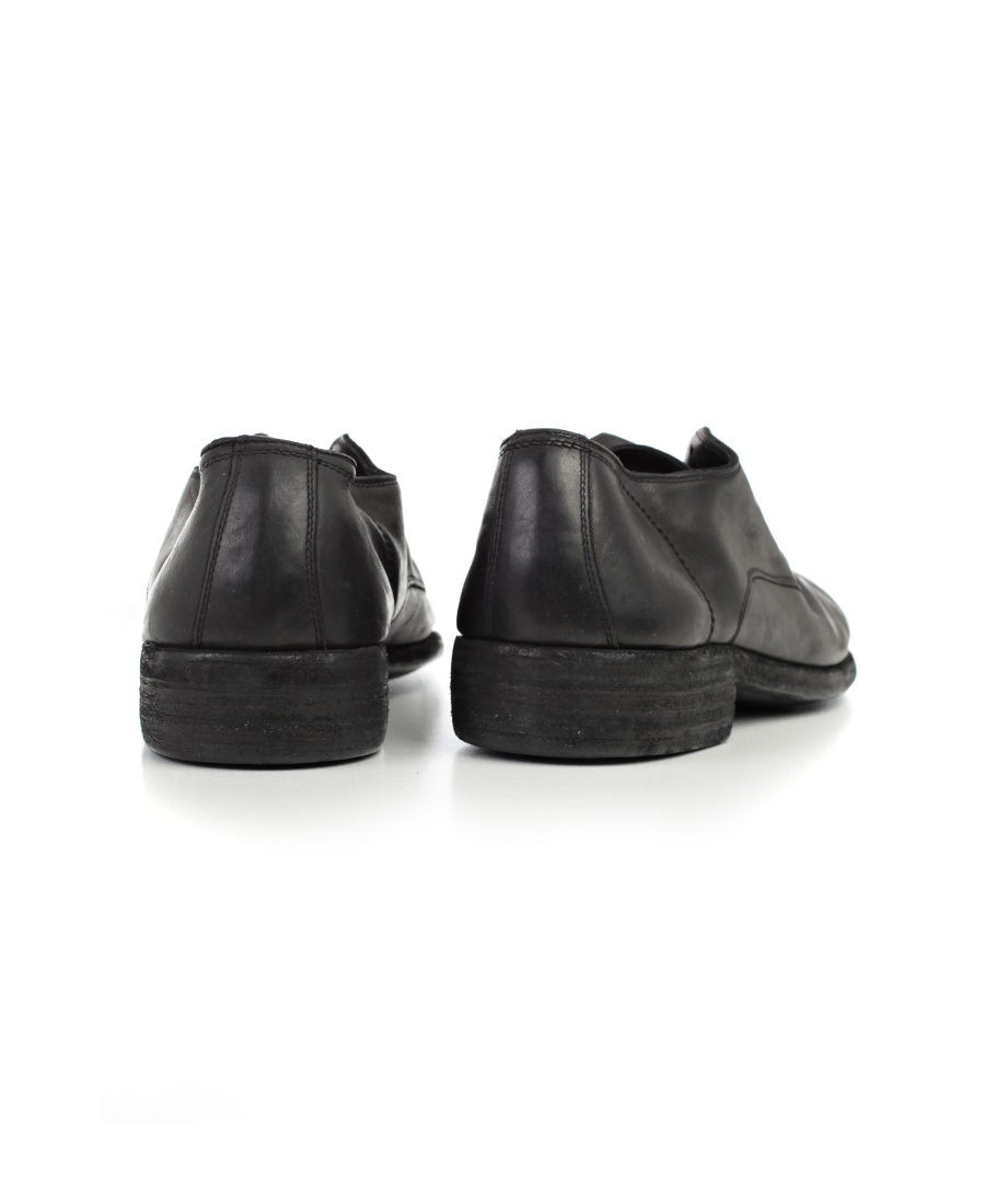 Guidi 992 Horse Derby Shoes In Black