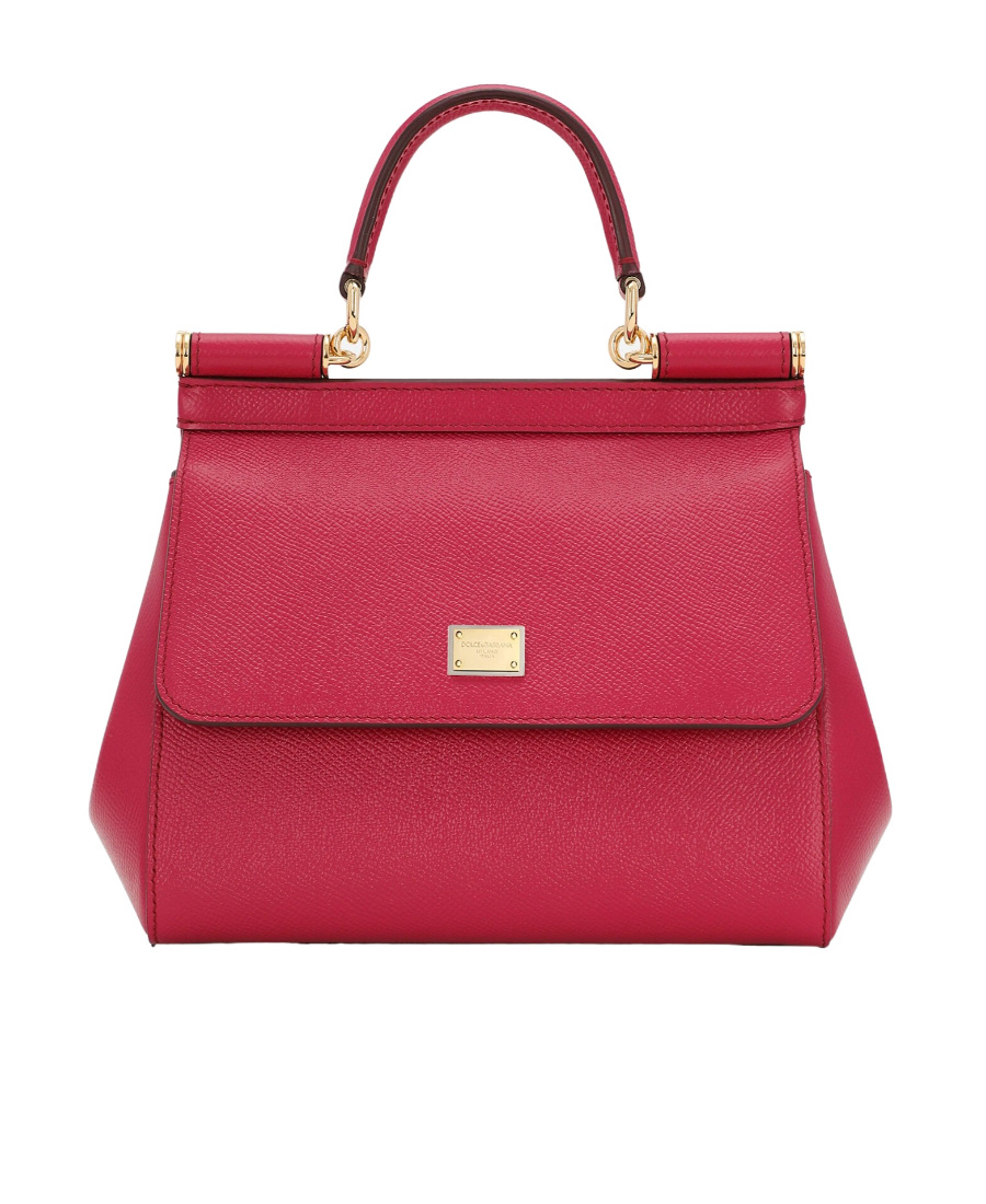 Dolce & Gabbana Premium Black Tote Bag For Women In Red
