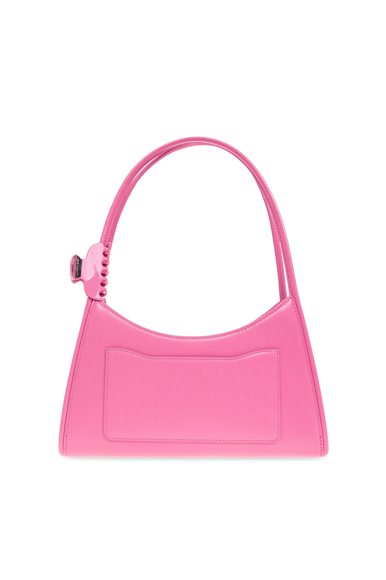 Marc Jacobs Glam Claw Clip Leather Shoulder Bag