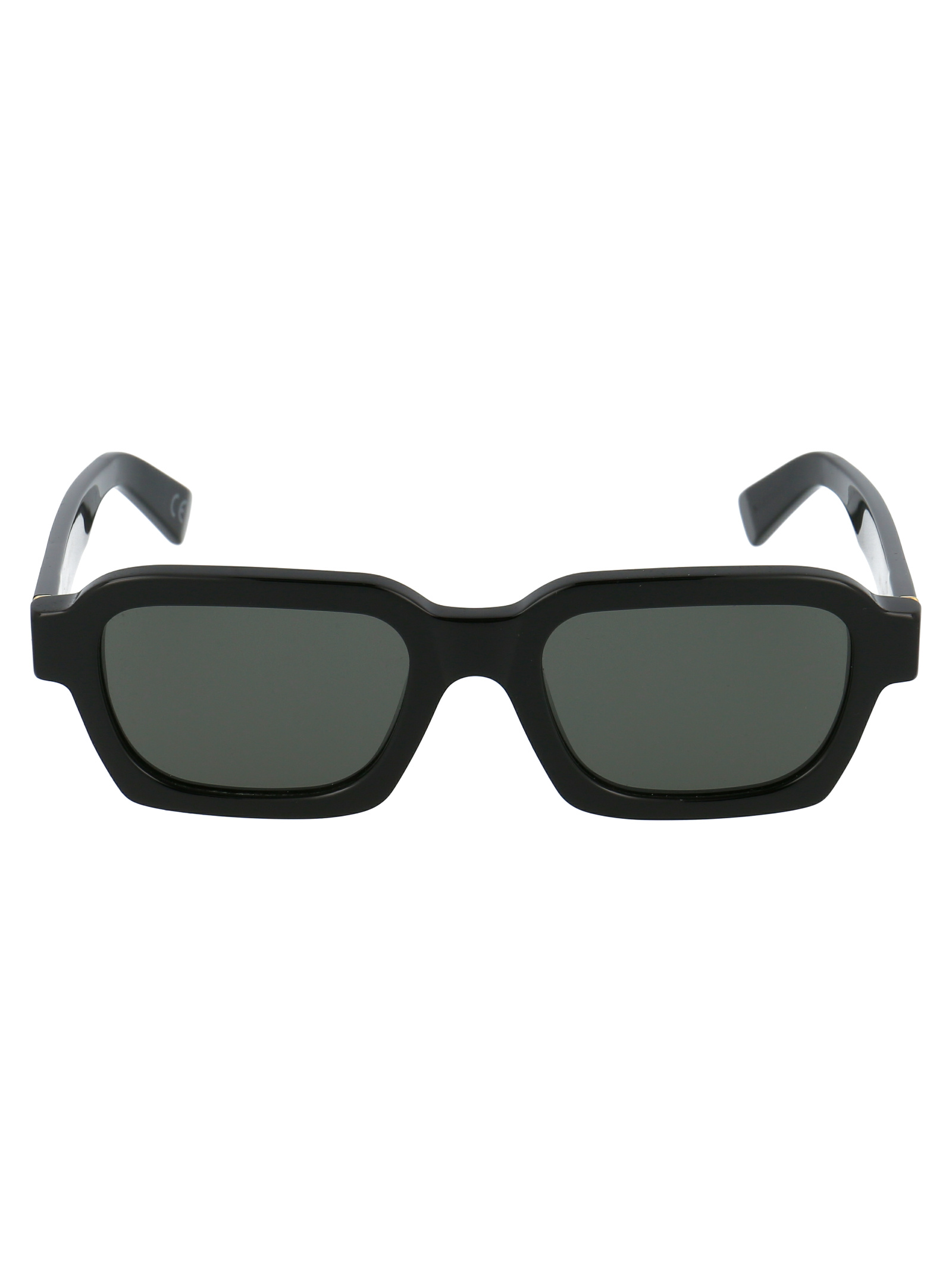 Retrosuperfuture Caro Rectangular Frame Sunglasses In Black