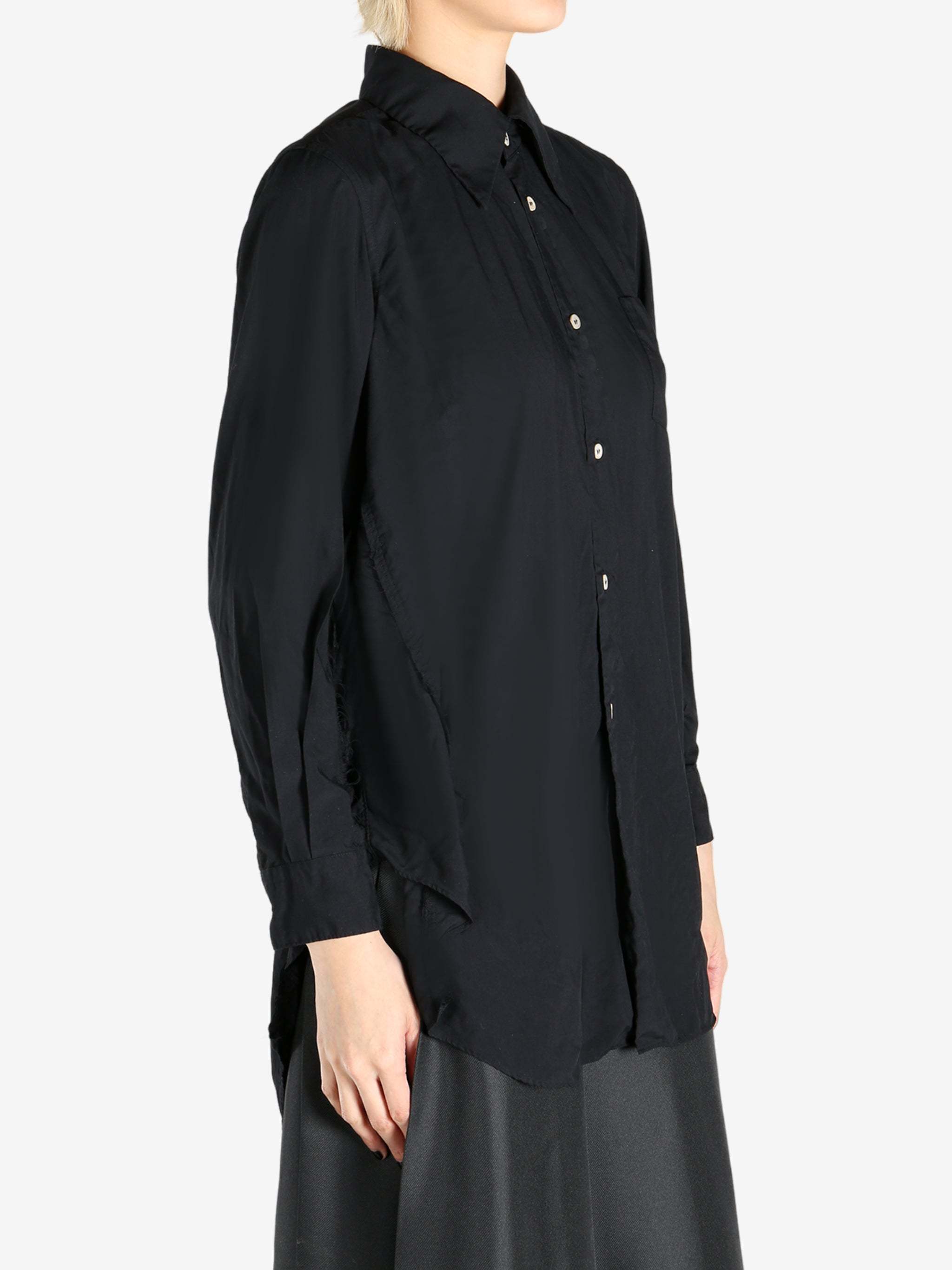 Shop Comme Des Garçons Long-sleeved Shirt