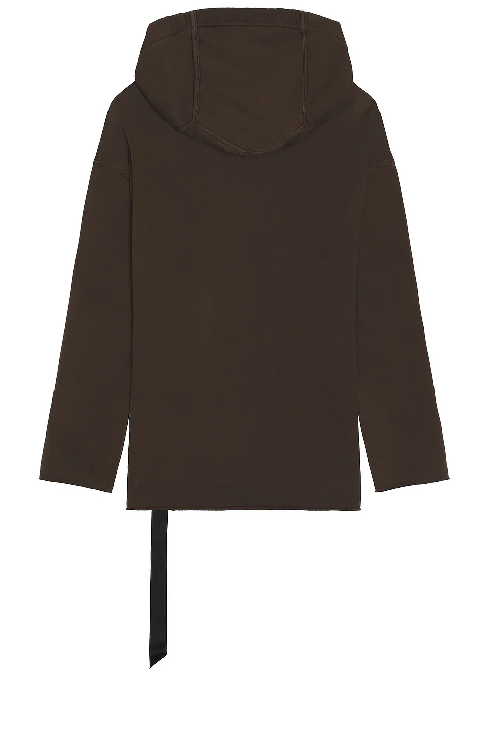 Rick Owens Drkshdw Head-print Drawstring Hoodie In Black