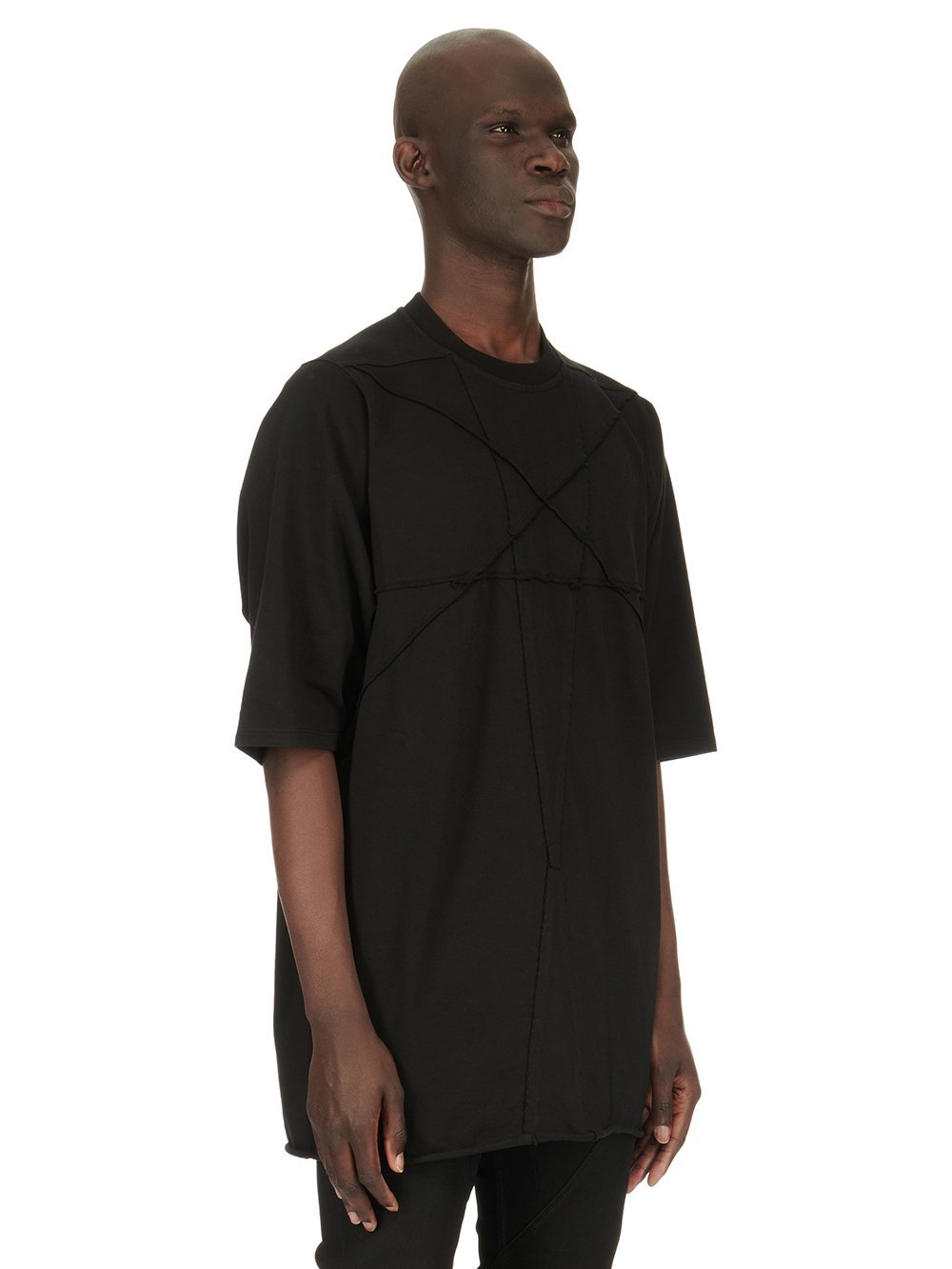 RICK OWENS DRKSHDW RICK OWENS DRKSHDW JUMBO CREWNECK T-SHIRT