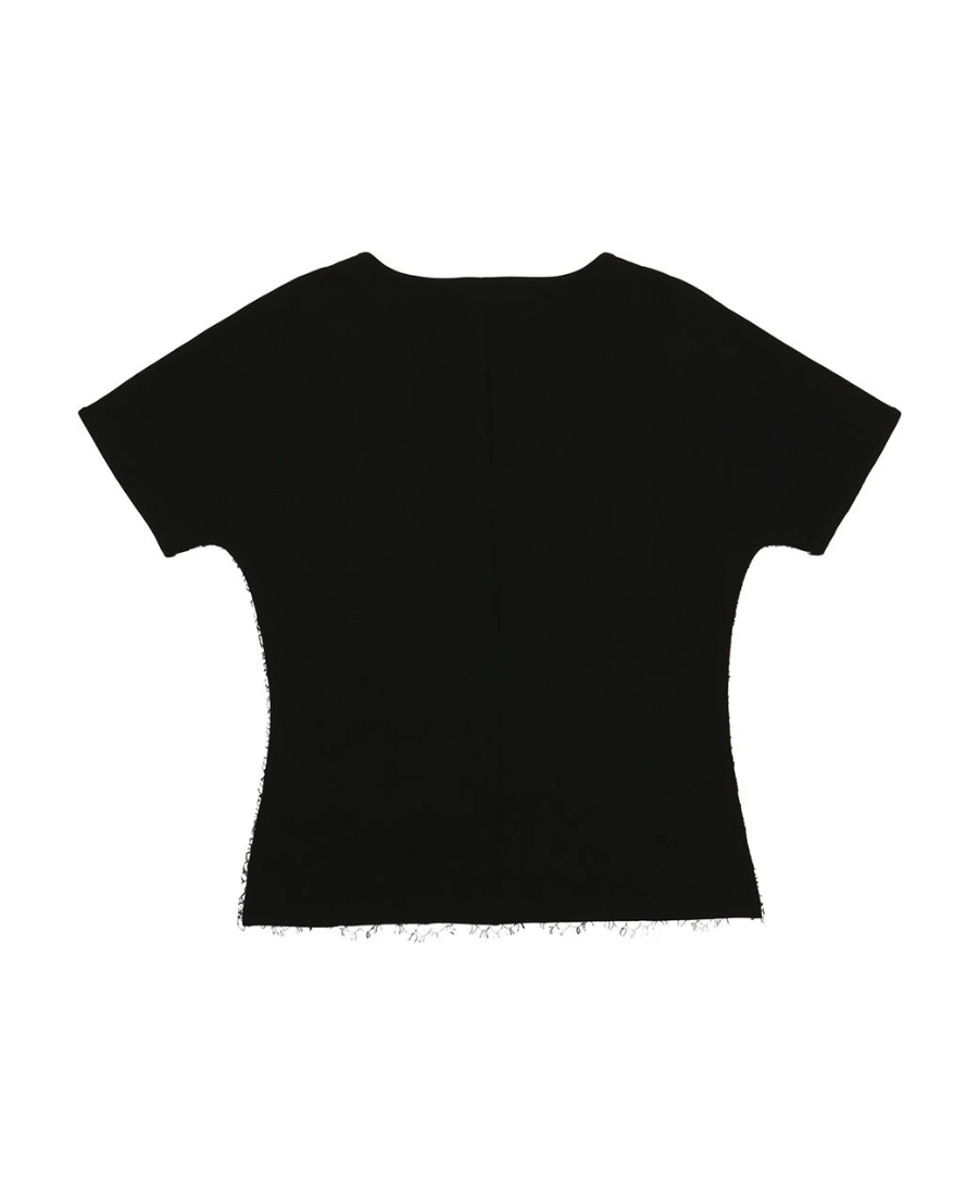 Max Mara Printed Round-collar Short-sleeved T-shirt In Gray