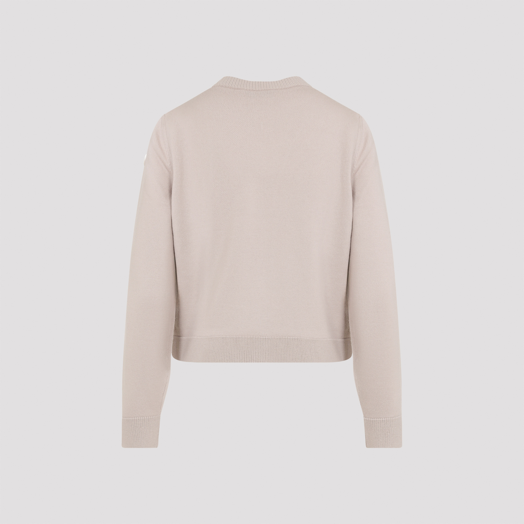 Moncler Quilted Cardigan Featuring Patch Pockets In Neutral