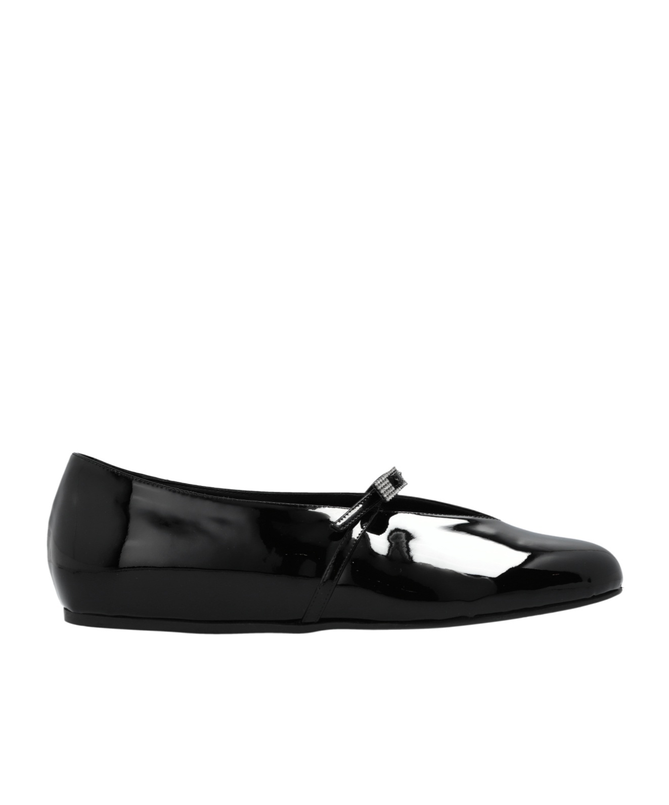 Shop Le Silla Danielle Ballerina Shoes In Black