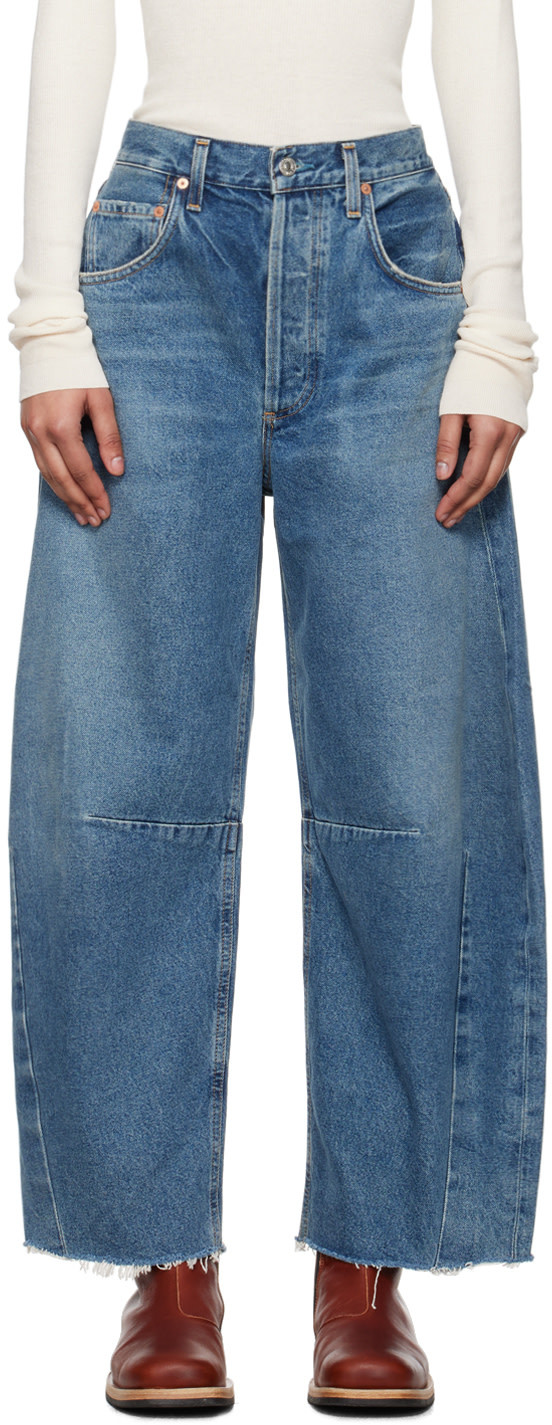 Citizen Of Humanity Blue Horseshoe Jeans In Blue