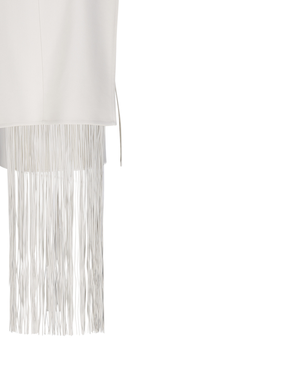 Sportmax Fringe-hem Sleeveless Top
