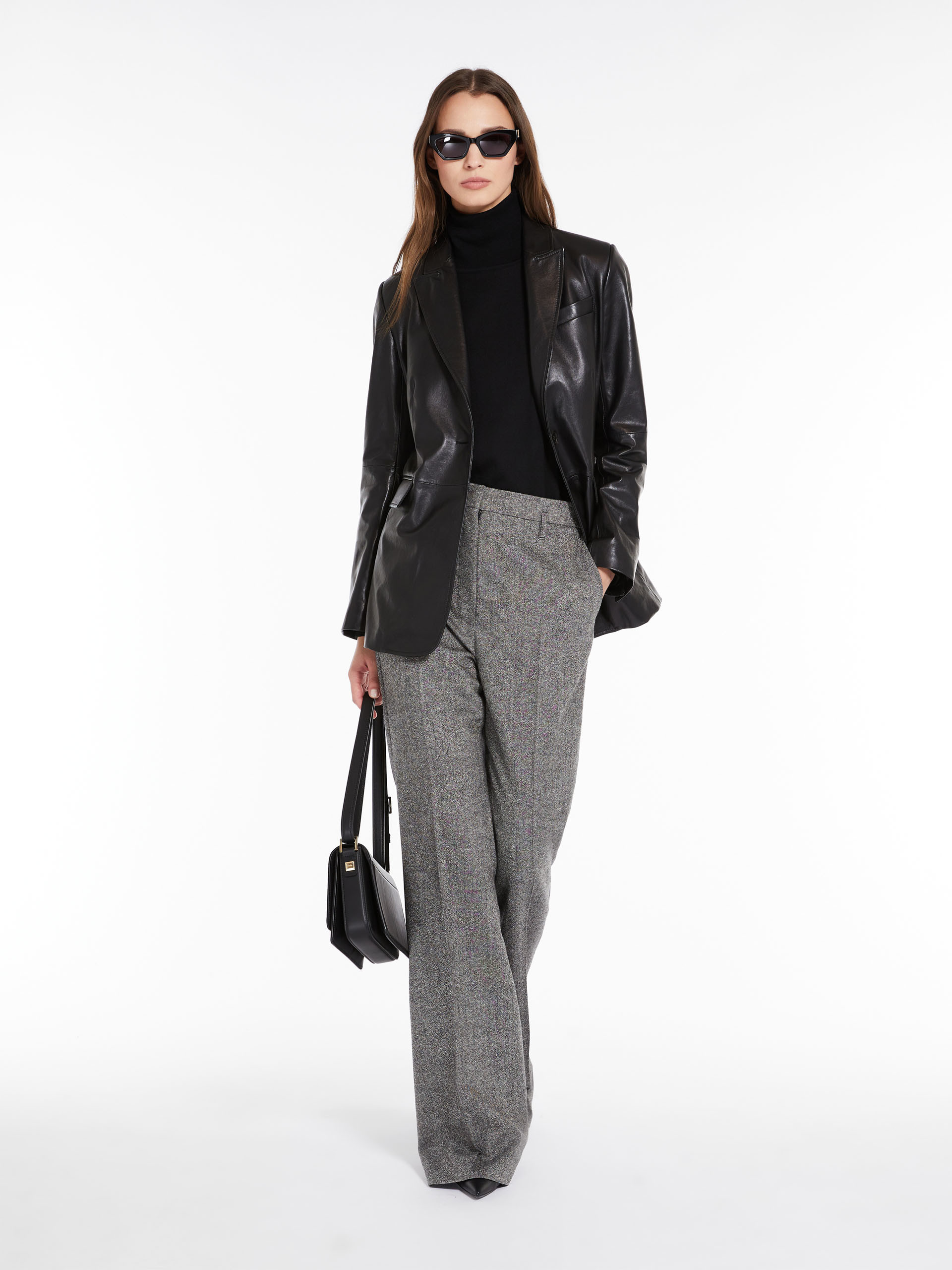 Max Mara Single-breasted Blazer In Black