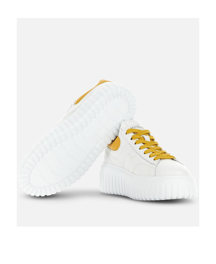 Hogan Sneakers H-stripes White In White