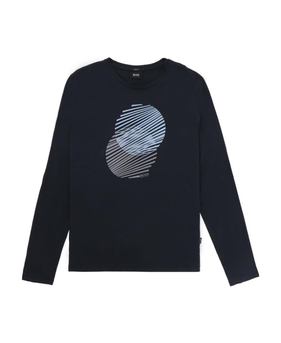 Hugo Boss Logo Printed T-shirt In Black
