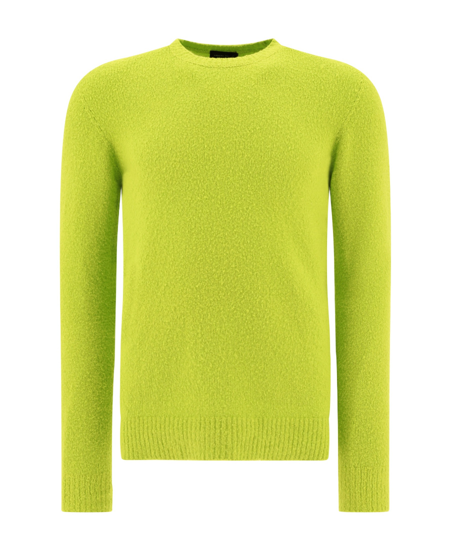 Roberto Collina Rib Pullover In Green