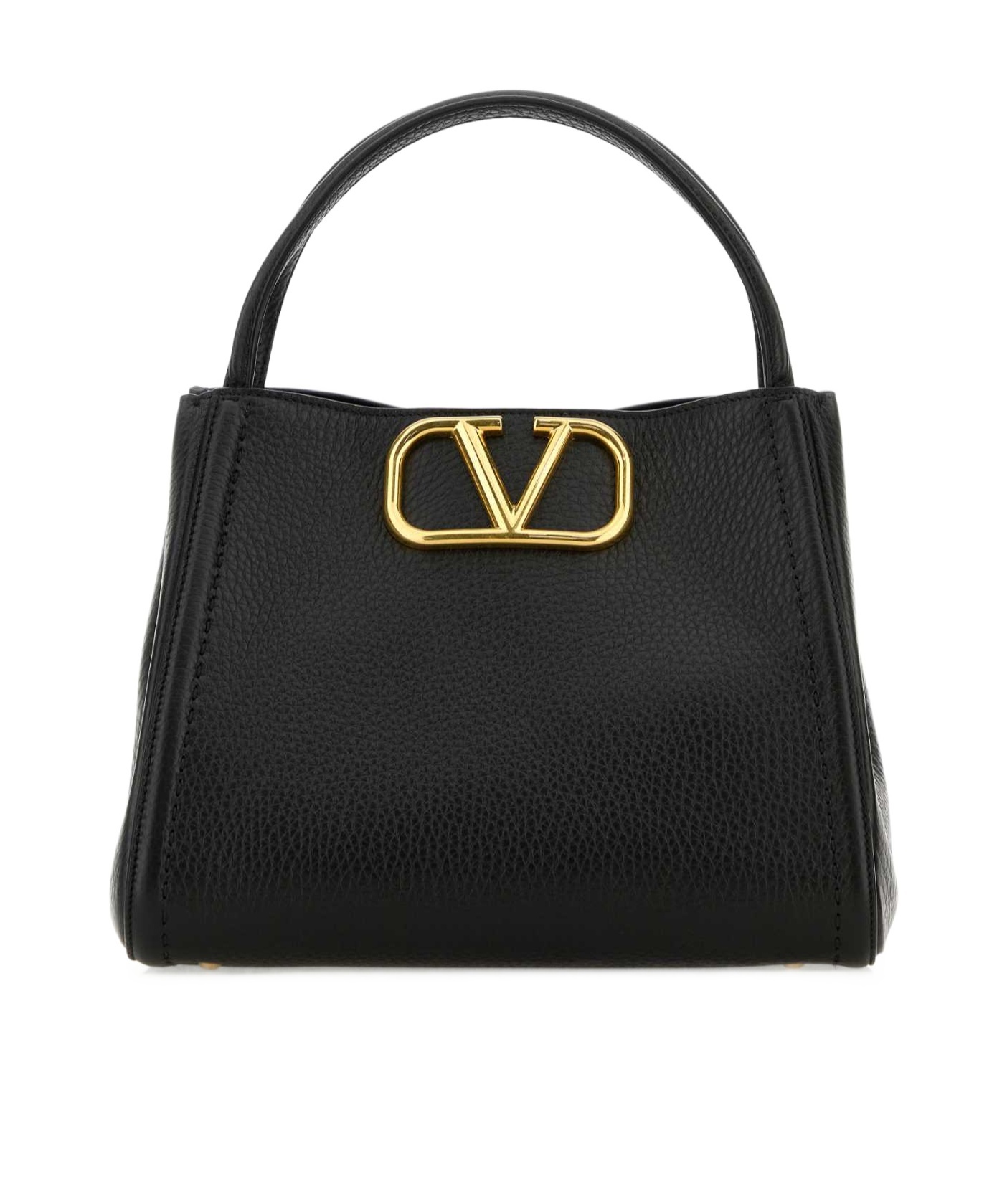 Valentino Medium Leather Handbag Gold-tone Hardware In Multi