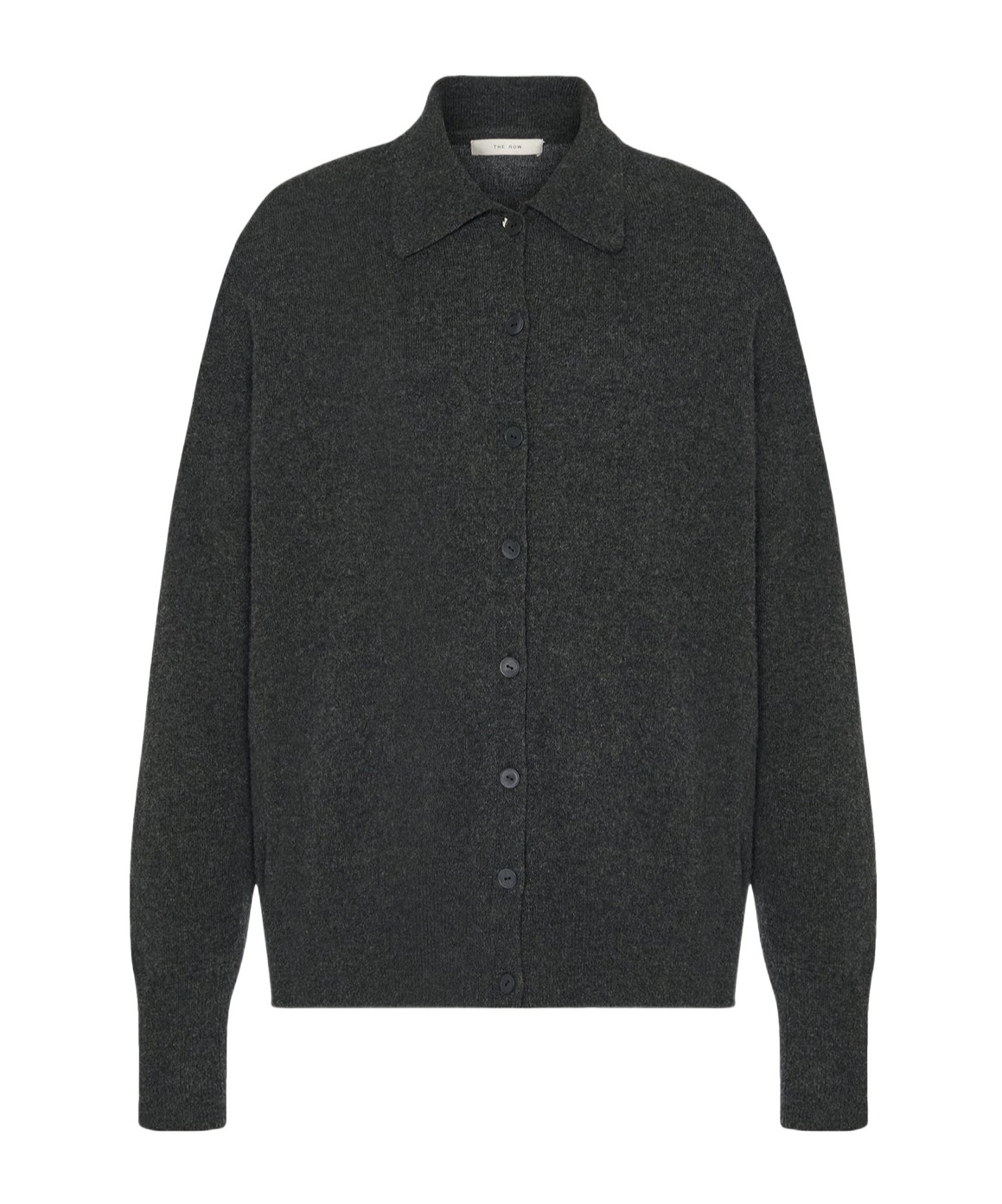 The Row Lillia Cardigan In Cashmere In Black